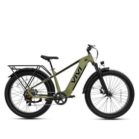 Budget fat tire electric bike featuring a long-range battery, durable frame, and stable ride across city streets and rough terrain.