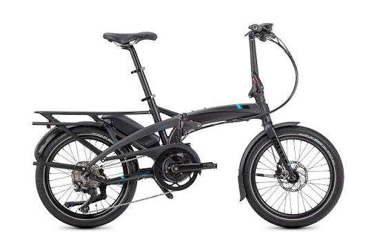 Portable folding commuter e-bike with an integrated battery, rear rack, and smooth pedal assist for everyday travel.